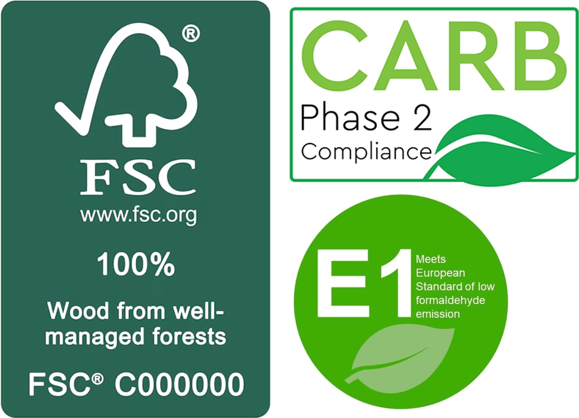 Chứng chỉ FSC, Carb P2 và E1 cho cốt gỗ Bạch Dương Nga